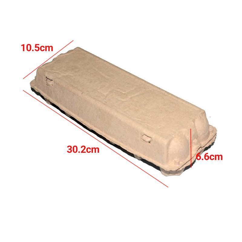 Full Dozen Egg Cartons for 12 Eggs 100PCS 30.2*10.5cm Kraft - Discount Packaging Warehouse