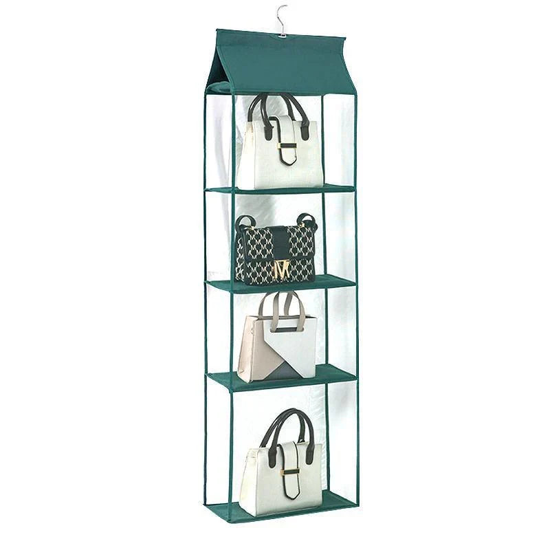 Hanging Handbag Organizer 1PC 3Colours 3Sizes Non-woven Fabric - Discount Packaging Warehouse