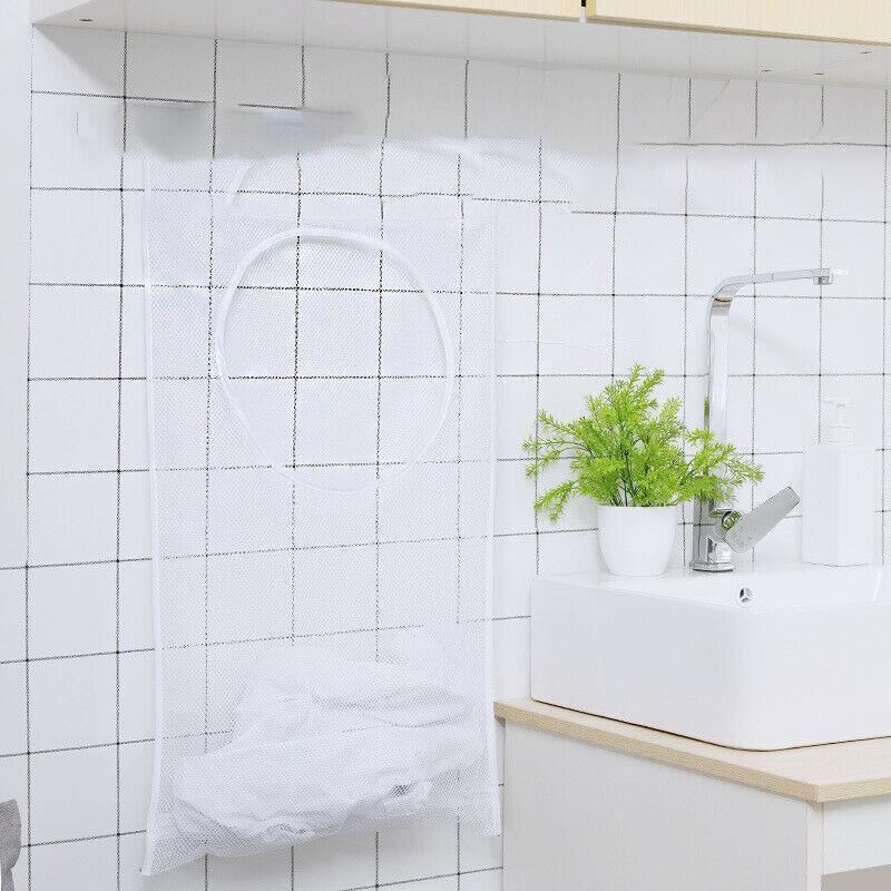 Hanging Laundry Bag 1PC 2Colours 2Styles 77x50cm - Discount Packaging Warehouse