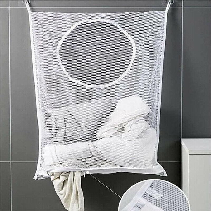 Hanging Laundry Bag 1PC 2Colours 2Styles 77x50cm - Discount Packaging Warehouse