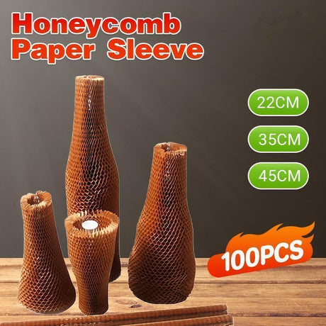 Hexwrap eco-friendly packaging material in use.