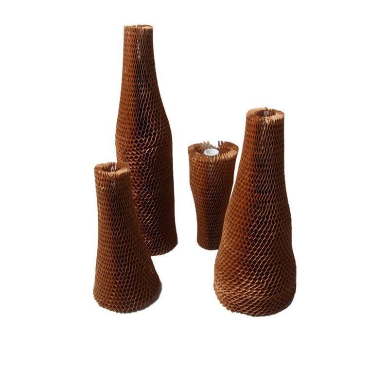 Hexwrap eco-friendly packaging material in use.