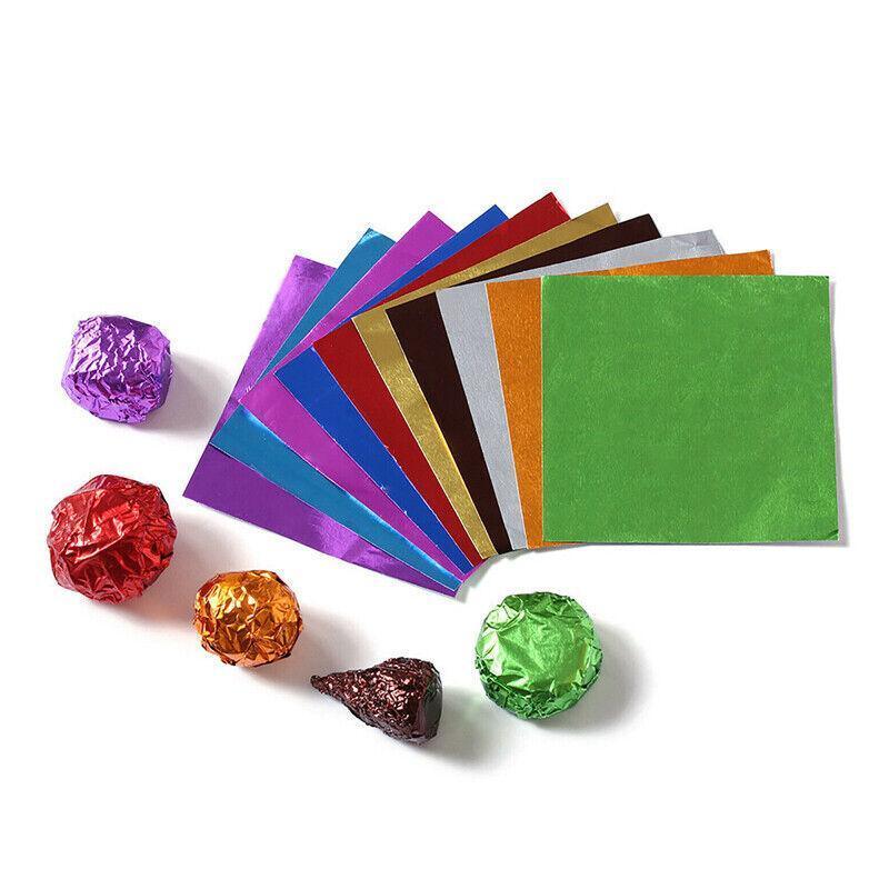 Chocolate wrapping foil discount