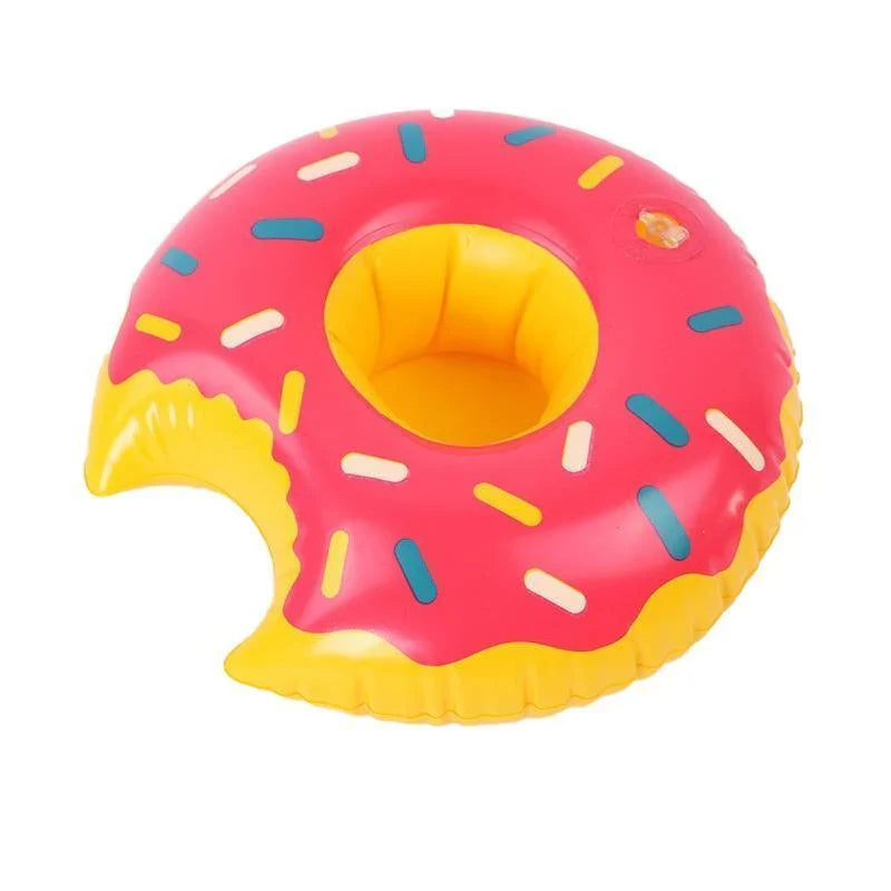 Inflatable Drink Cup Holder 1-10PCS 6Styles Floating Coaster - Discount Packaging Warehouse