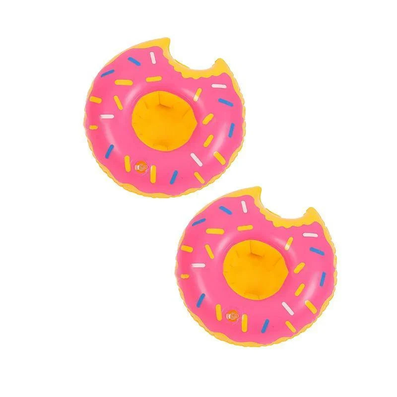 Inflatable Drink Cup Holder 1-10PCS 6Styles Floating Coaster - Discount Packaging Warehouse