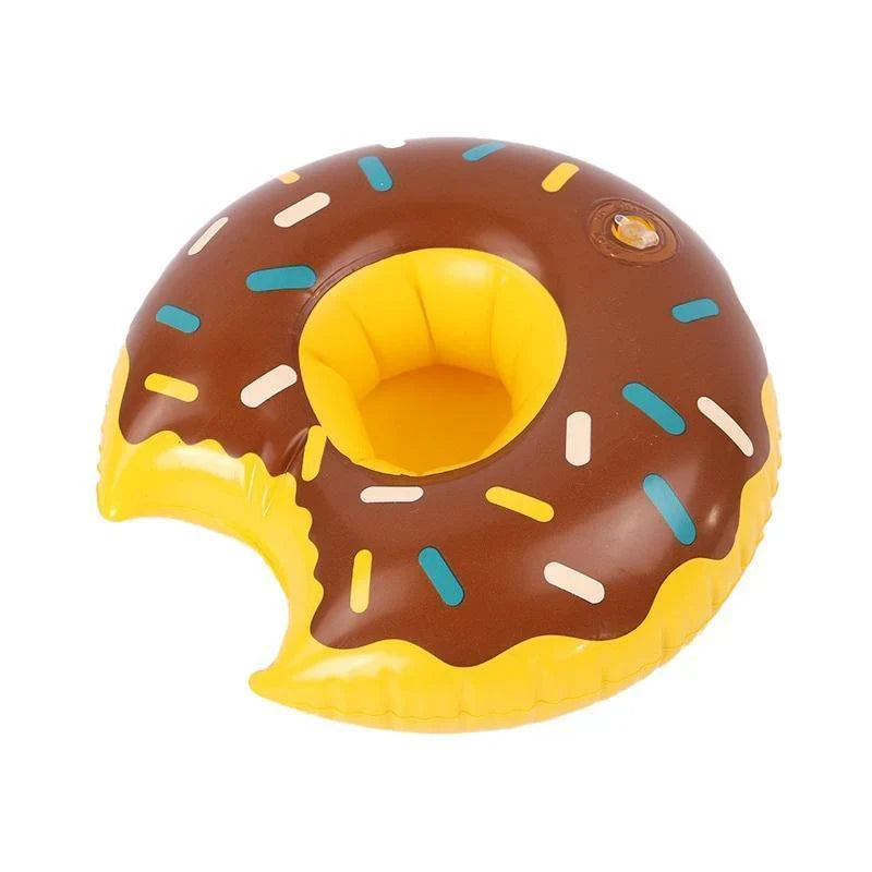 Inflatable Drink Cup Holder 1-10PCS 6Styles Floating Coaster - Discount Packaging Warehouse