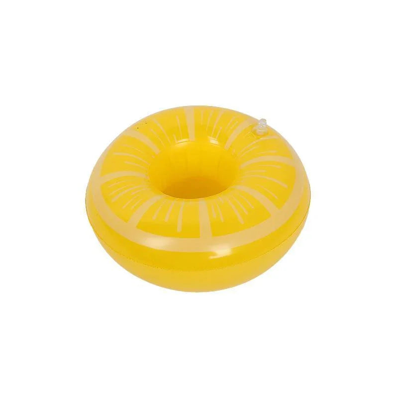 Inflatable Drink Cup Holder 1-10PCS 6Styles Floating Coaster - Discount Packaging Warehouse
