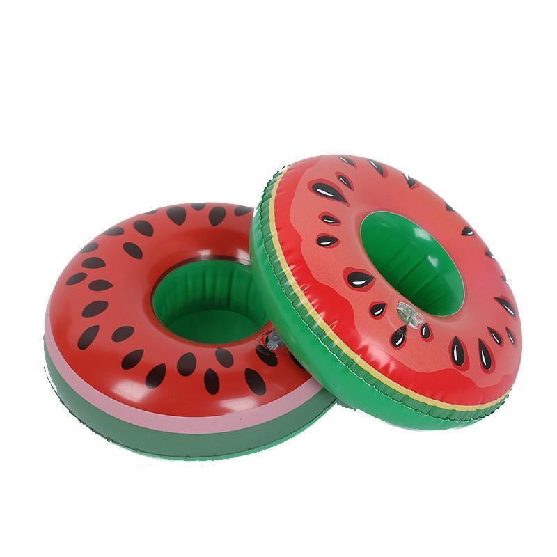 Inflatable Drink Cup Holder 1-10PCS 6Styles Floating Coaster - Discount Packaging Warehouse