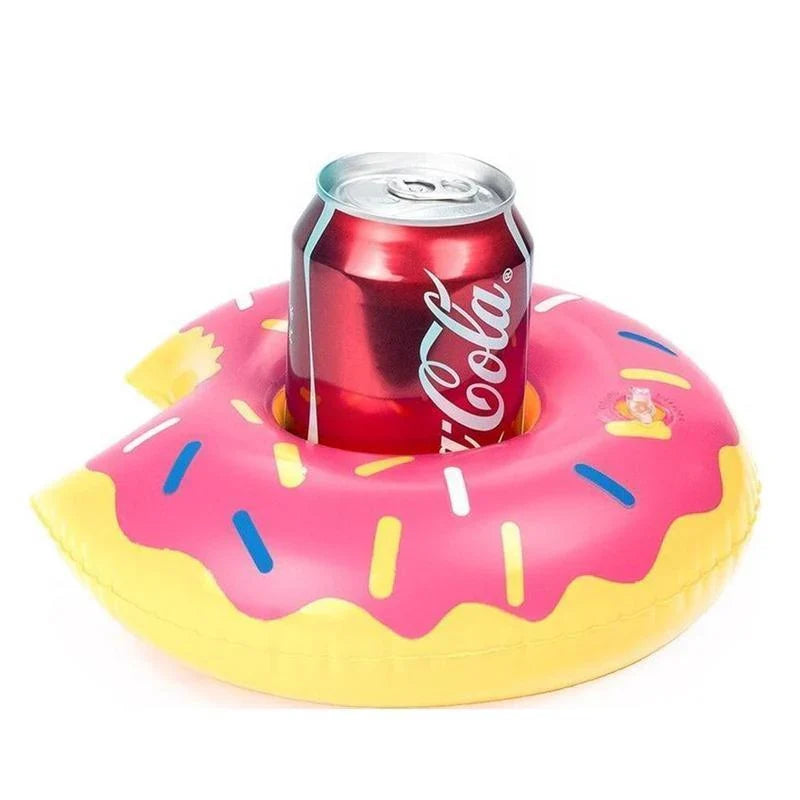 Inflatable Drink Cup Holder 1-10PCS 6Styles Floating Coaster - Discount Packaging Warehouse