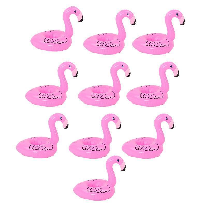 Inflatable Drink Cup Holder 1-10PCS 6Styles Floating Coaster - Discount Packaging Warehouse