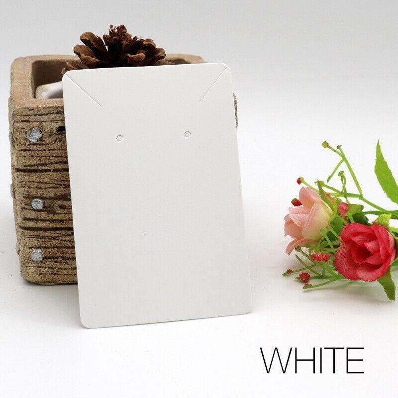 Jewelry Display Card 40PCS 6x9cm 3Colours Cardboard - Discount Packaging Warehouse