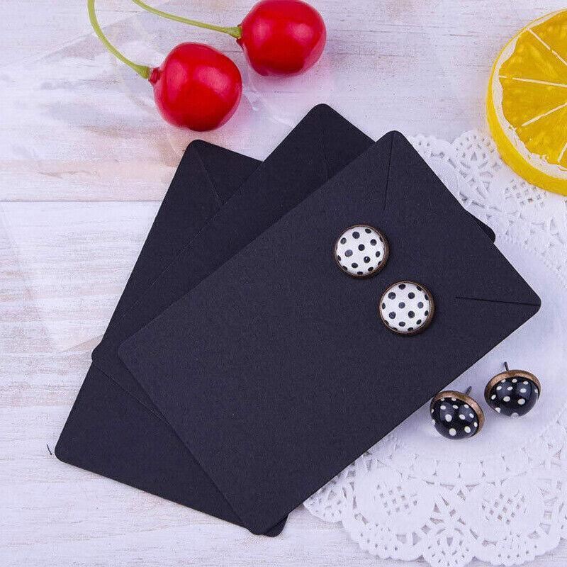 Jewelry Display Card 40PCS 6x9cm 3Colours Cardboard - Discount Packaging Warehouse