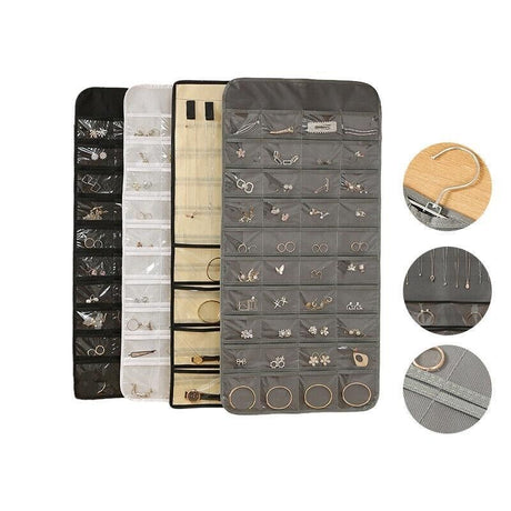 Jewelry Organizer Storage Bag 1PC 2Sizes 4Colours - Discount Packaging Warehouse
