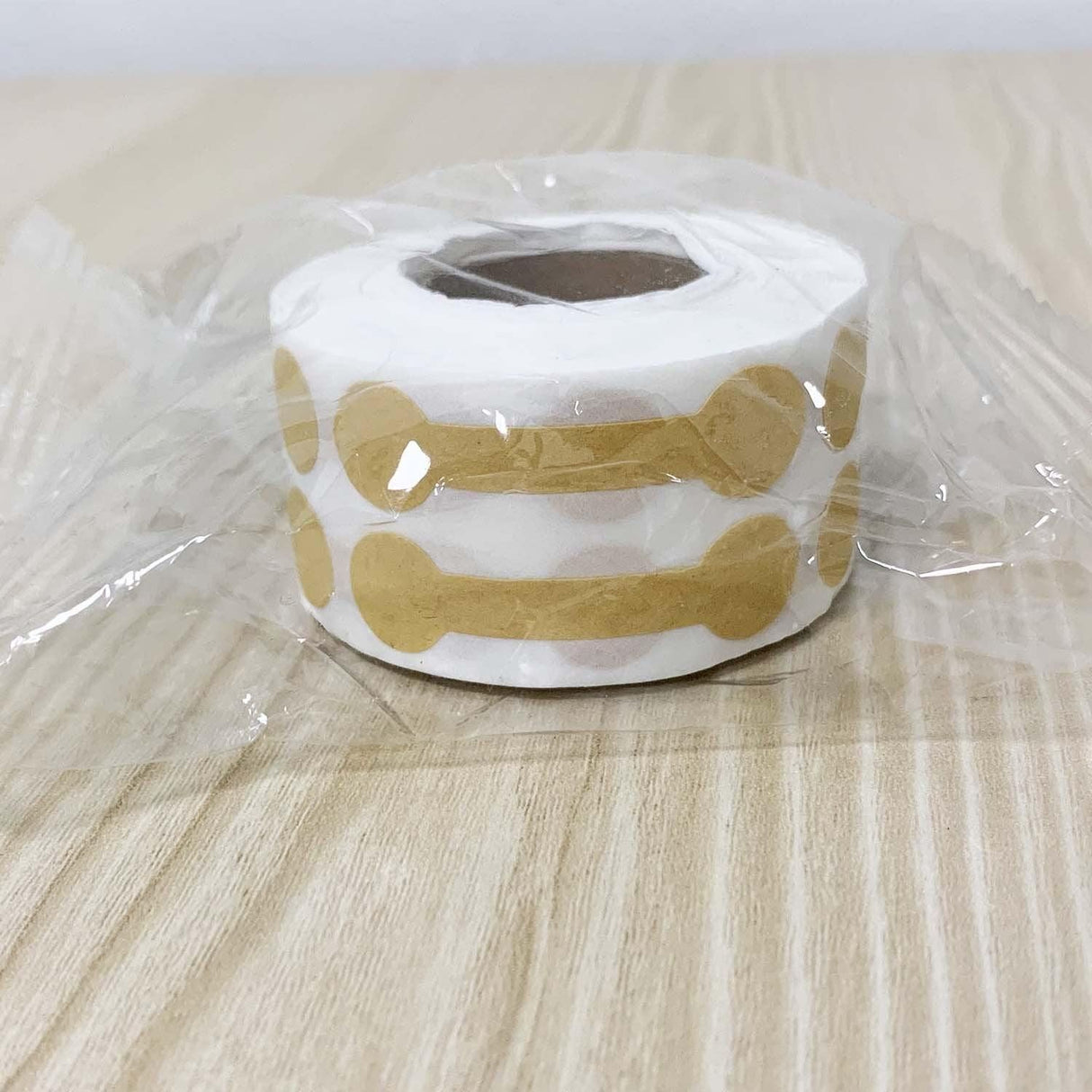 Jewelry Sticker for Price Tag 10rolls Kraft Paper