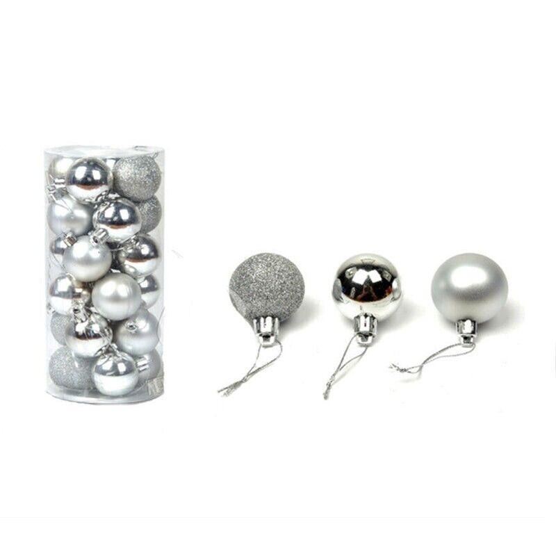 24PCS/Pack Xmas Balls Party Ornament
