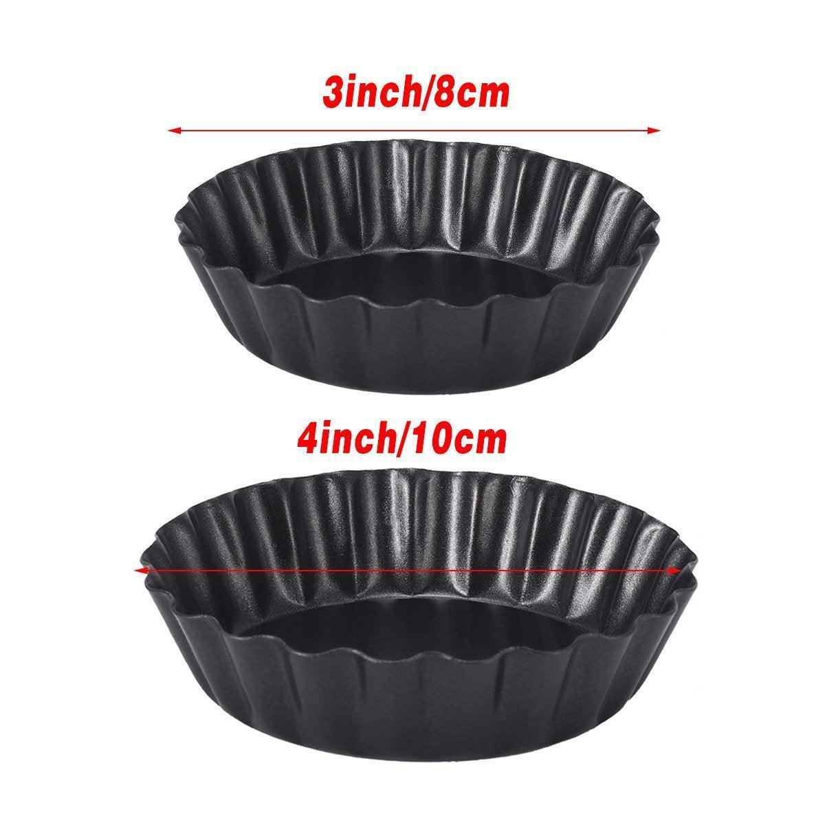 Egg Tart Mold Nonstick Molds 12PCS