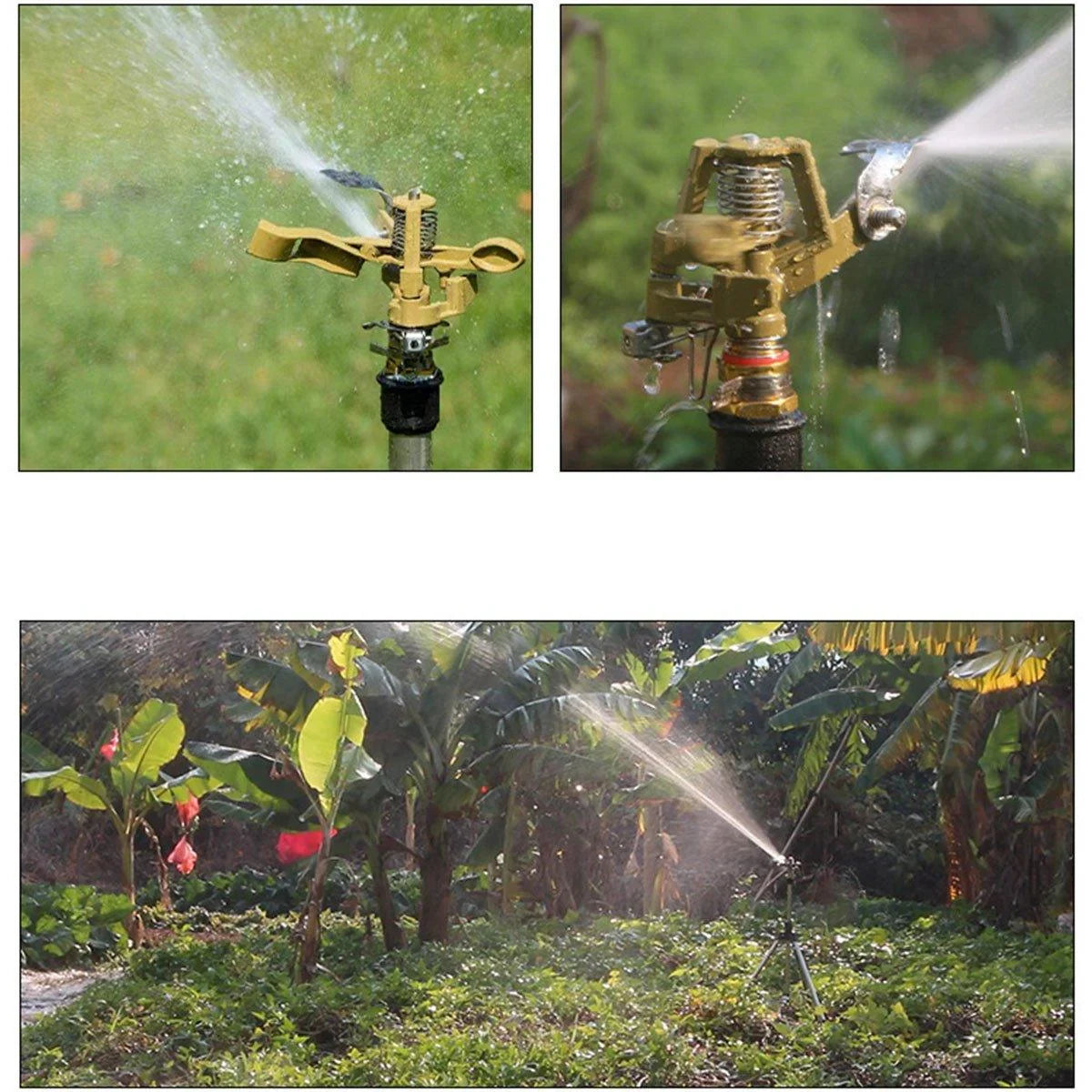 Garden Lawn Sprinkler Rotating Head  Nozzle 1PC