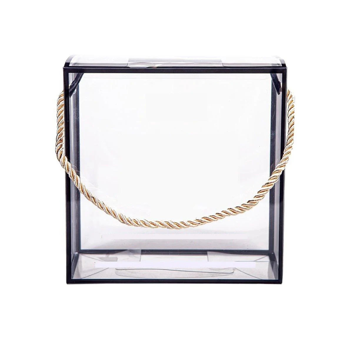 PET Plastic Candy Boxes with Handles Clear Display 20PCS