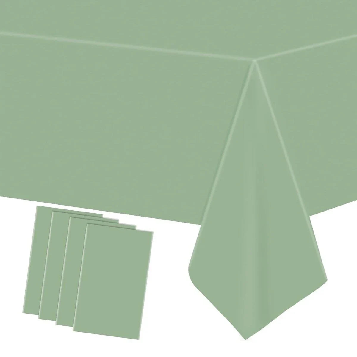 Disposable Tablecloths Green 6PCS