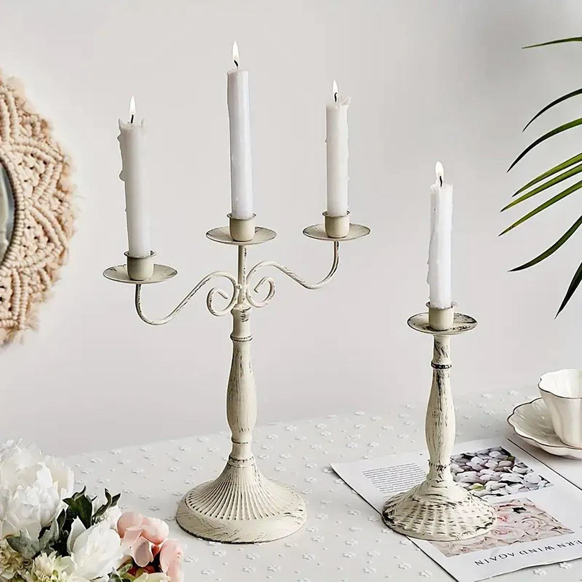 Metal Candlestick Holder 1PC