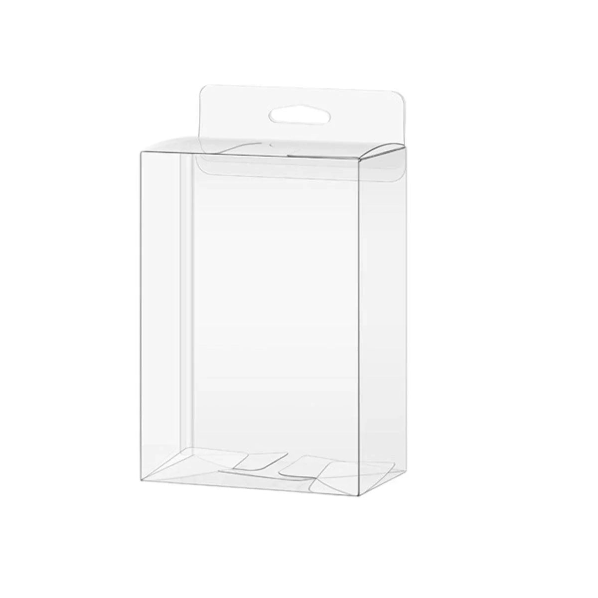 Transparent PVC Hook Gift Boxes 50PCS