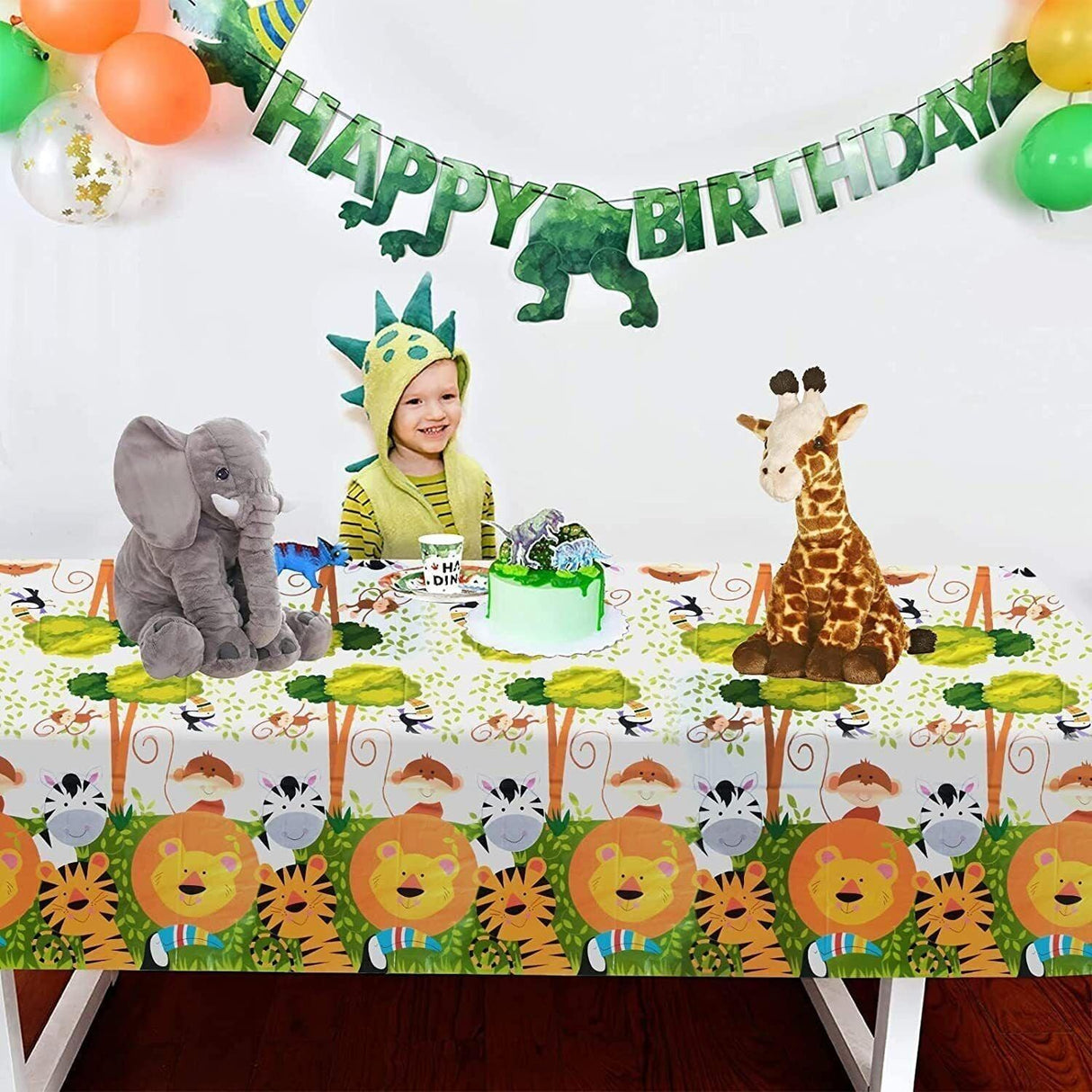 Oilproof Washable Plastic Tablecloth 1PC