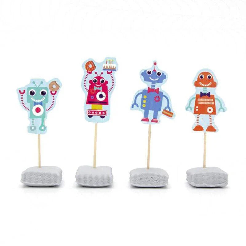 Cupcake Toppers Set 24PCS