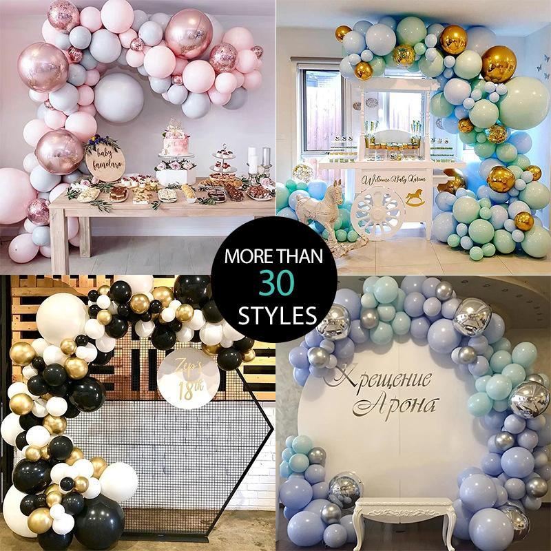 Macaron Balloon Arch Kit Party Decor Various 96-195PCS