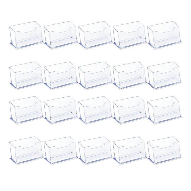 Clear Desktop Business Card Holder 10PCS