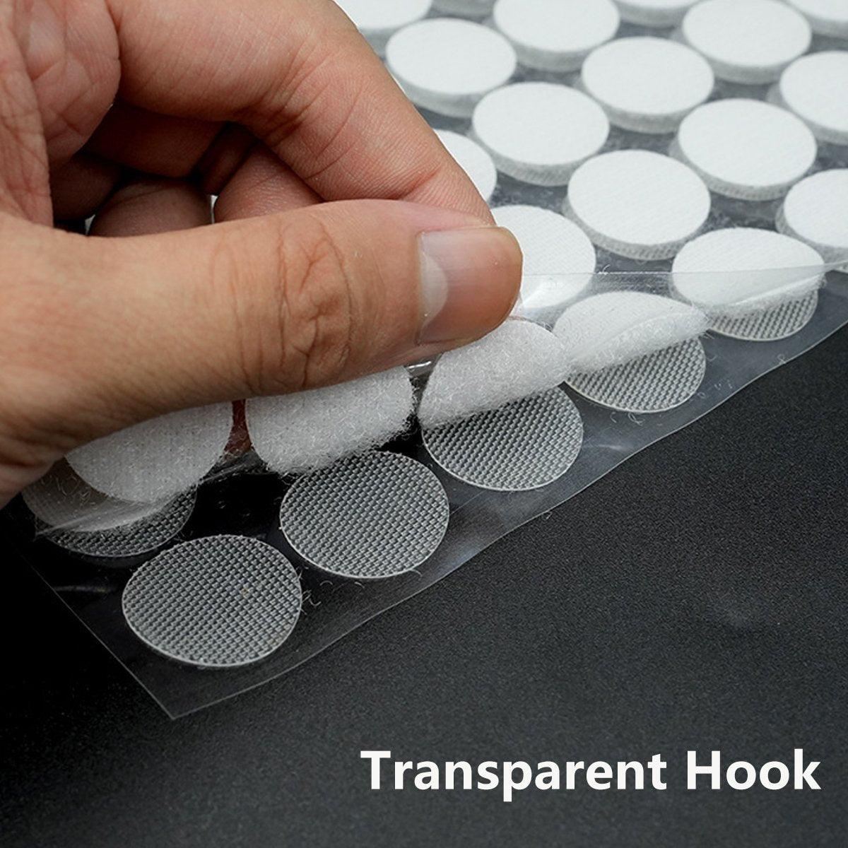 Nylon Adhesive Hook and Loop Stickers 4-108Packs