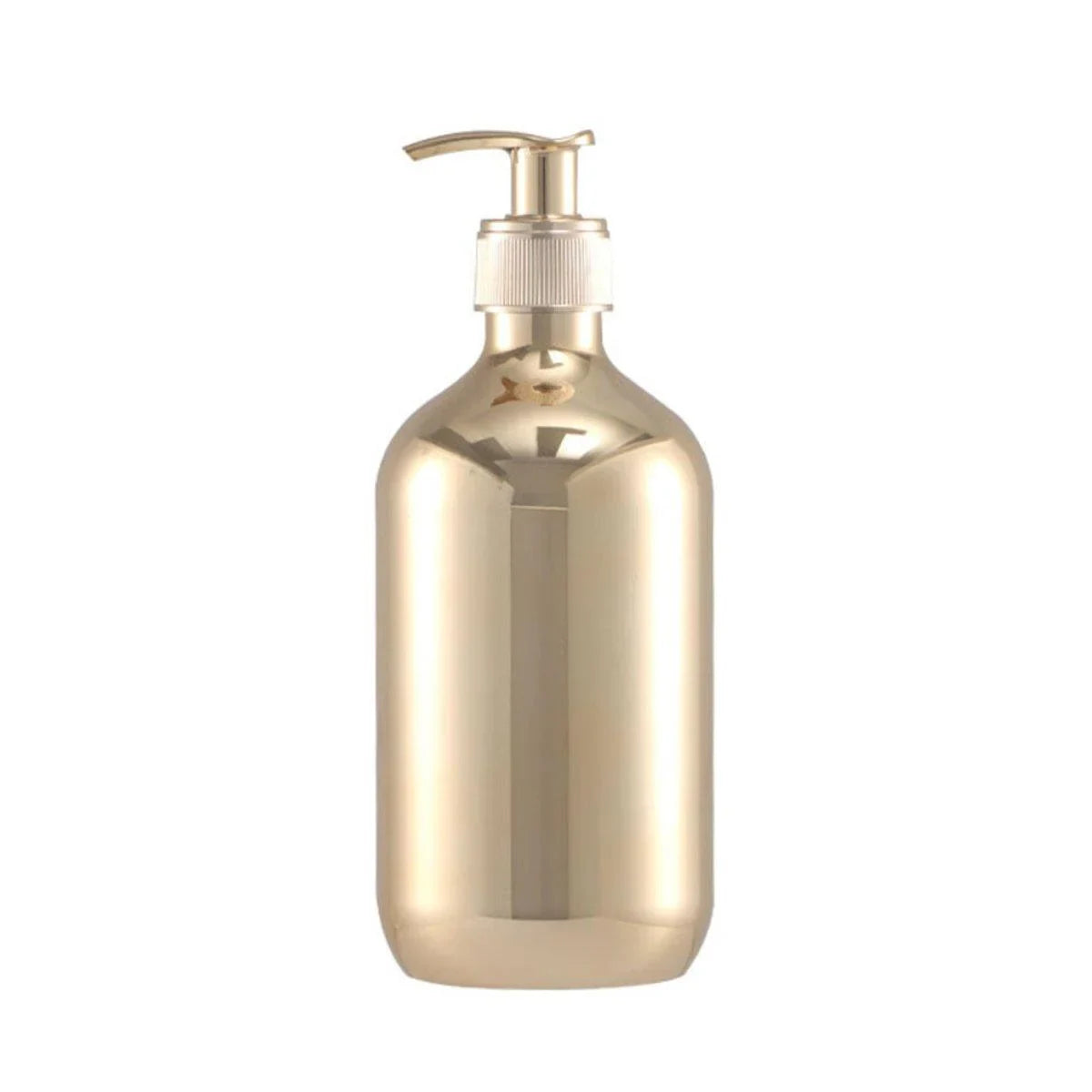Pump Dispensing Bottle 5-Pack Silver and Gold 300ml/500ml
