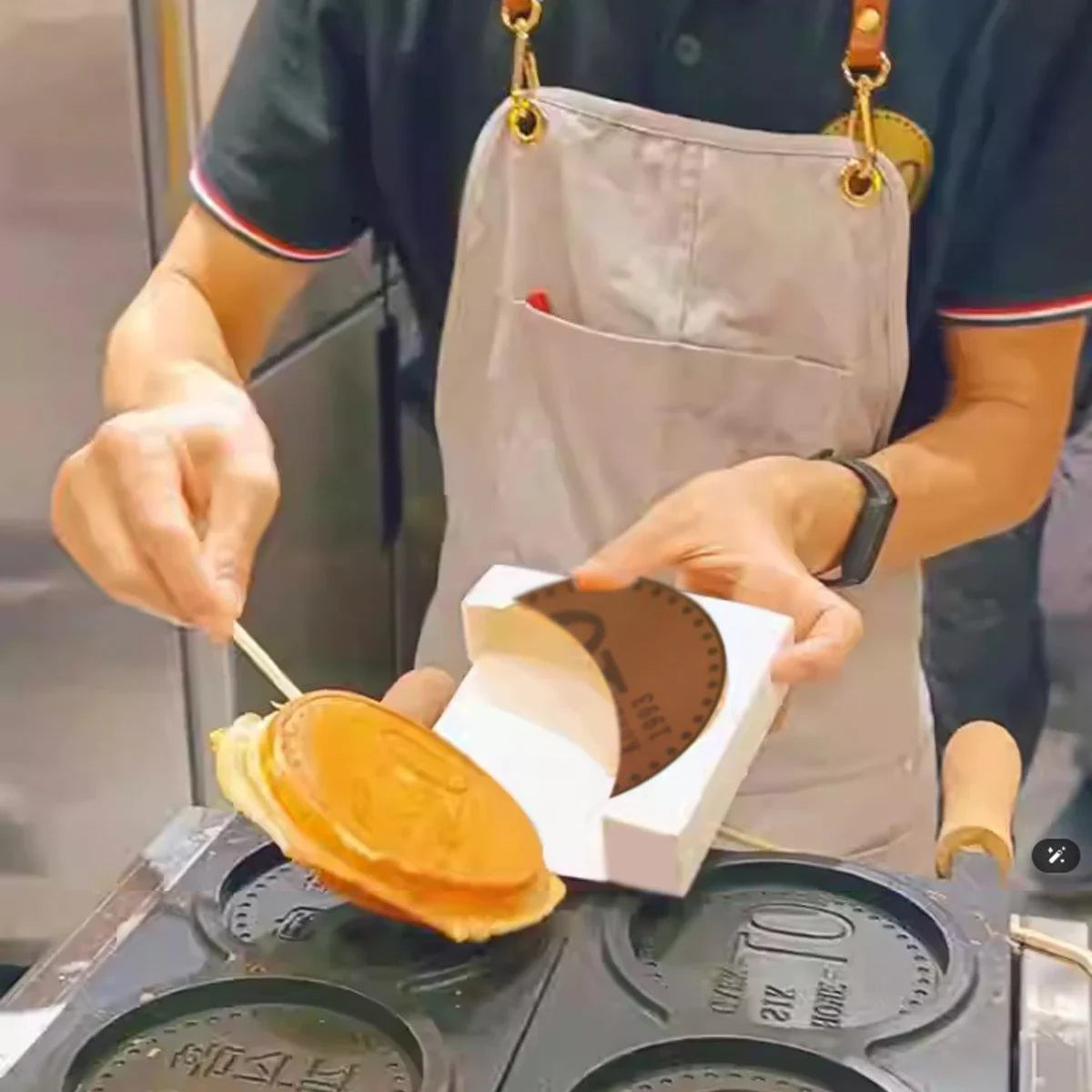 Paper Food Packaging Boxes Round 100PCS