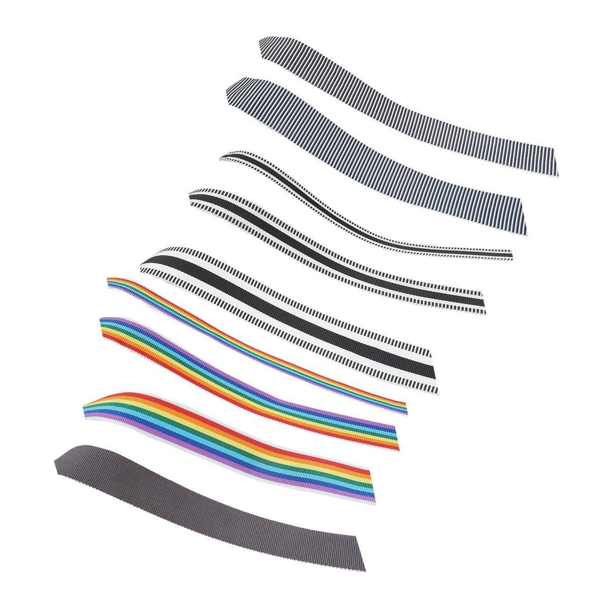 High-Density Fabric Stripe Ribbon 50 Yards