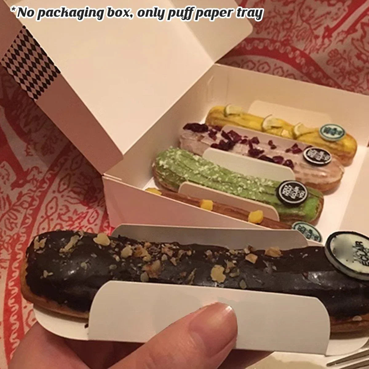 White Pastry Paper Holders 500PCS