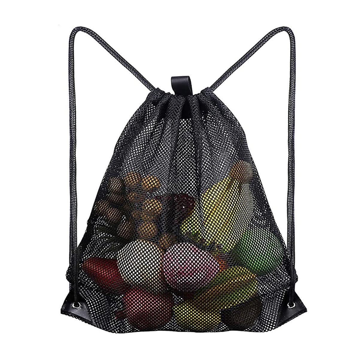 Drawstring Beach Clothes Mesh Storage Sports Fitness 4PCS