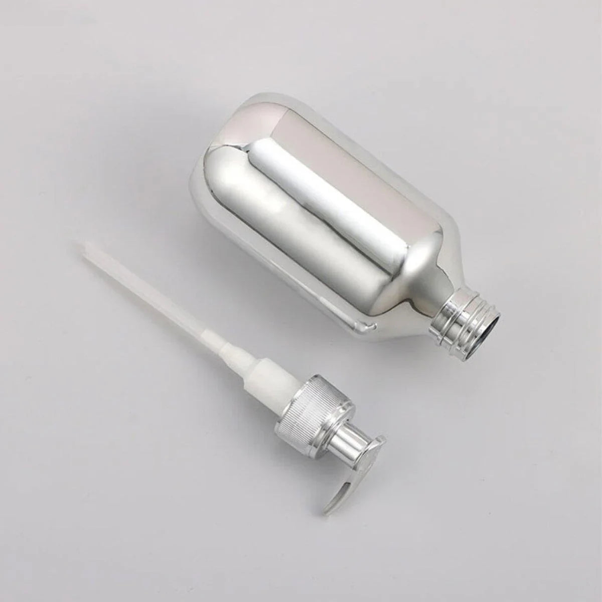 Pump Dispensing Bottle 5-Pack Silver and Gold 300ml/500ml