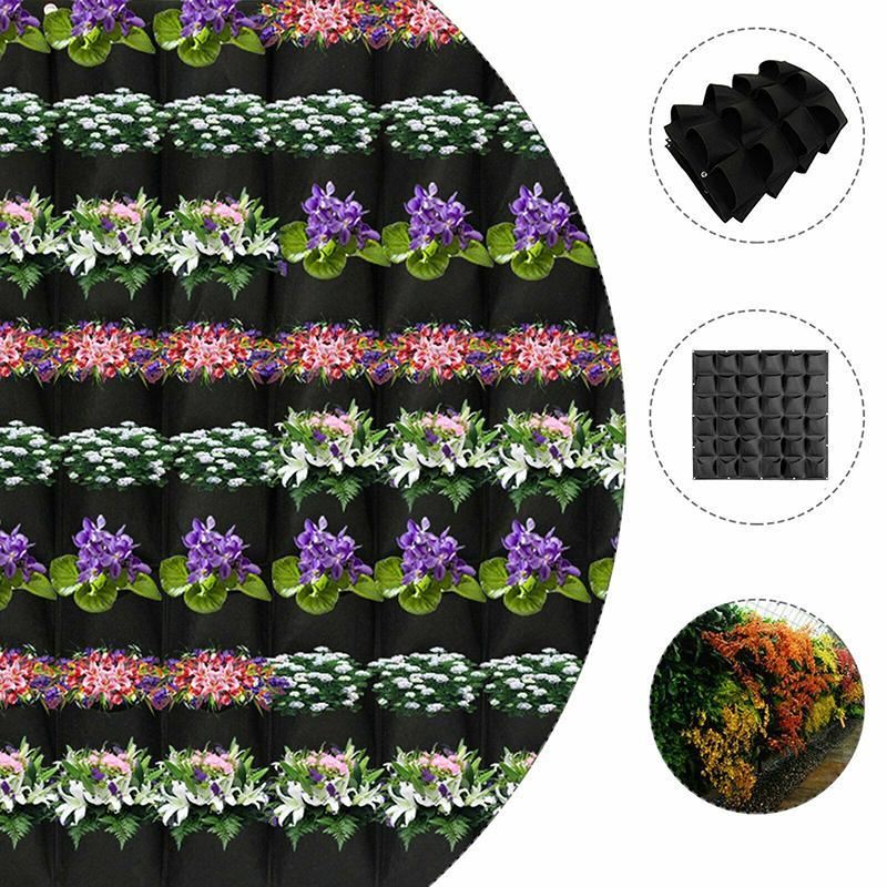 36 Pocket Planter Planting Hanging Bag 1PC