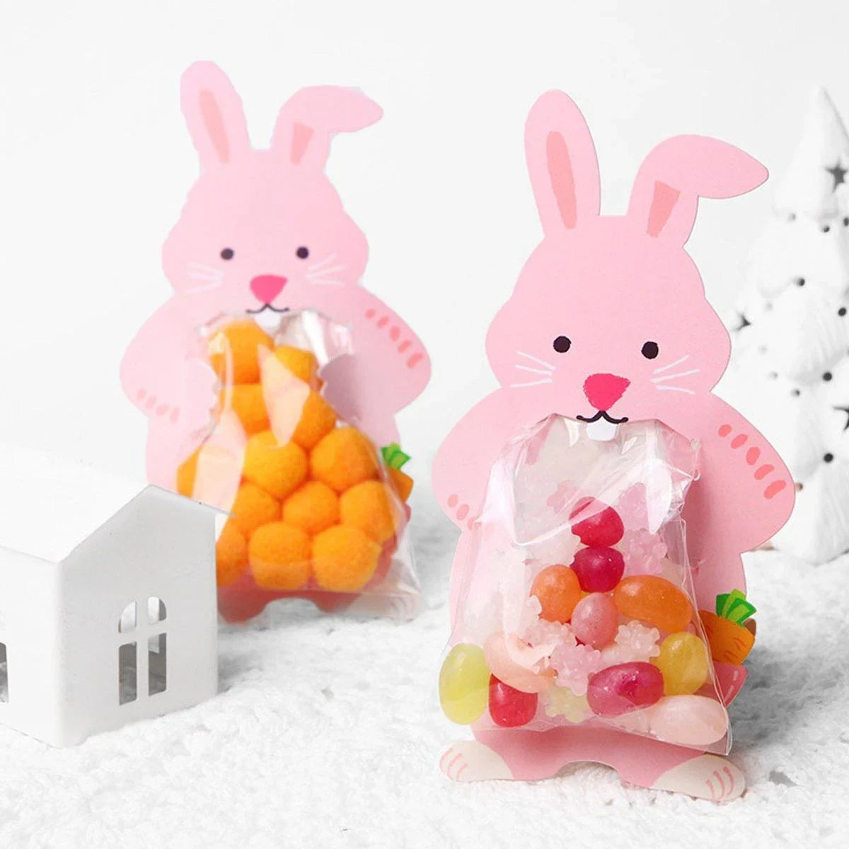 Eco-Friendly Paper Treat Pouches 100PCS