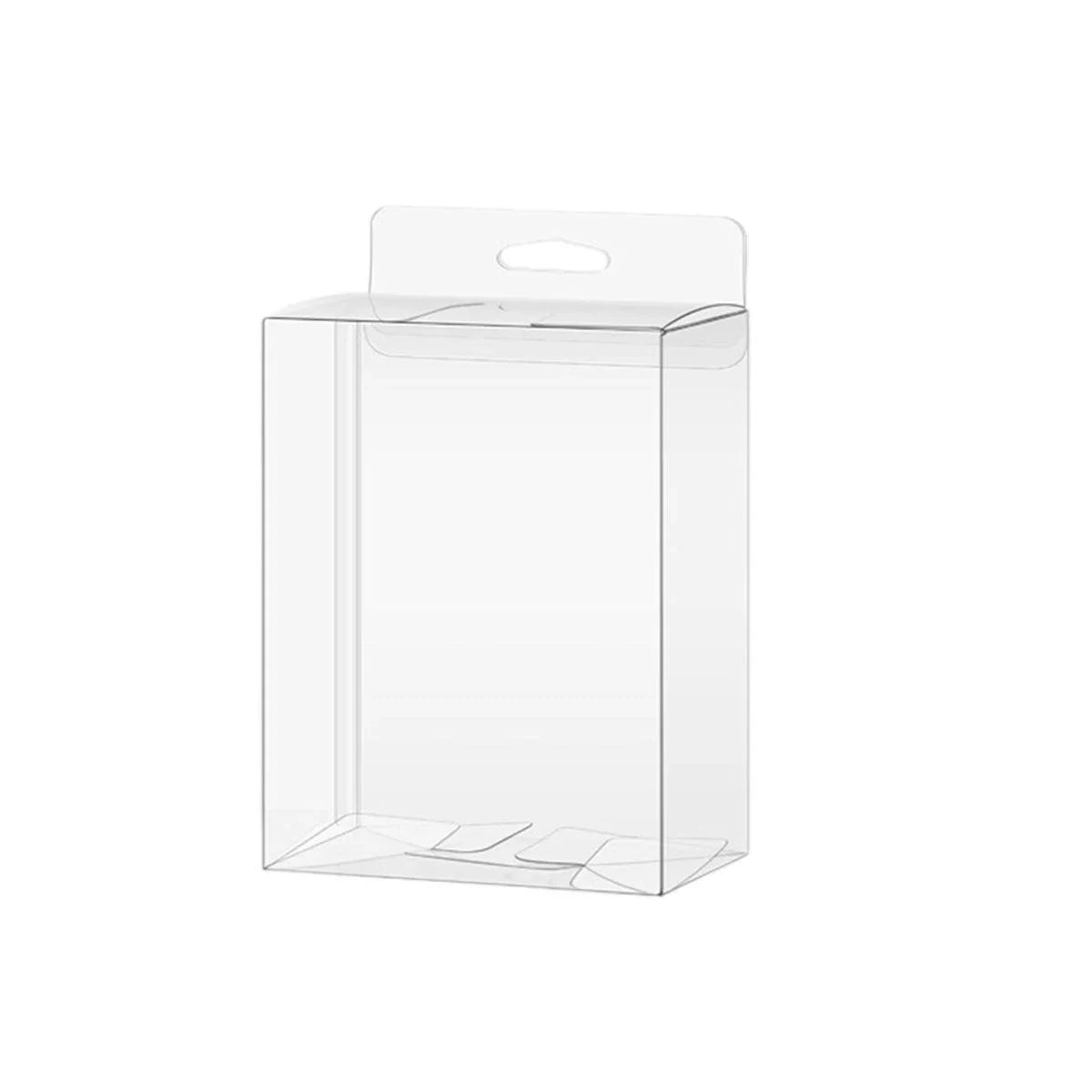 Transparent PVC Hook Gift Boxes 50PCS