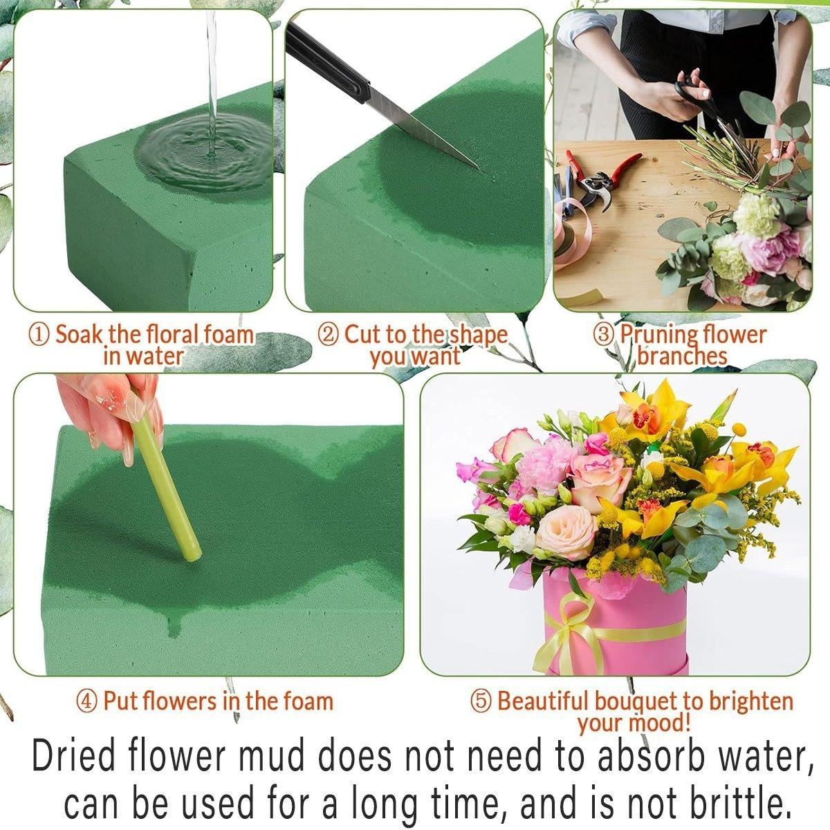 Floral Foma Blocks Dry Wet Brick 2-20PCS