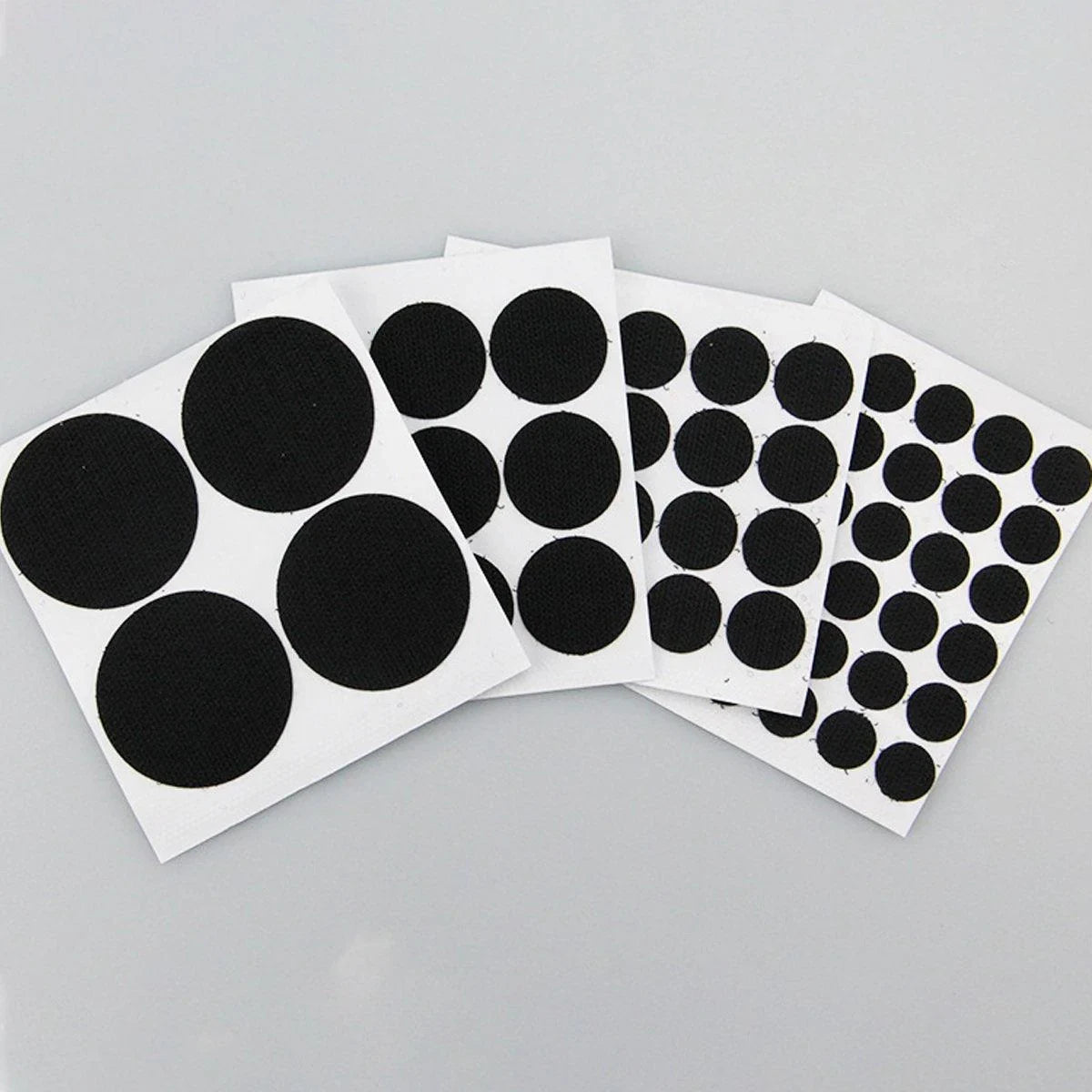 Nylon Adhesive Hook and Loop Stickers 4-108Packs