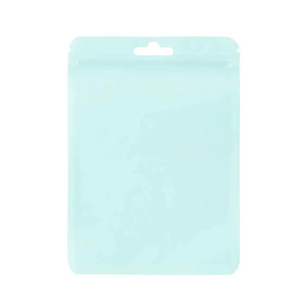 100pcs Colour Zip Lock Bags Transparent Seal Pouches