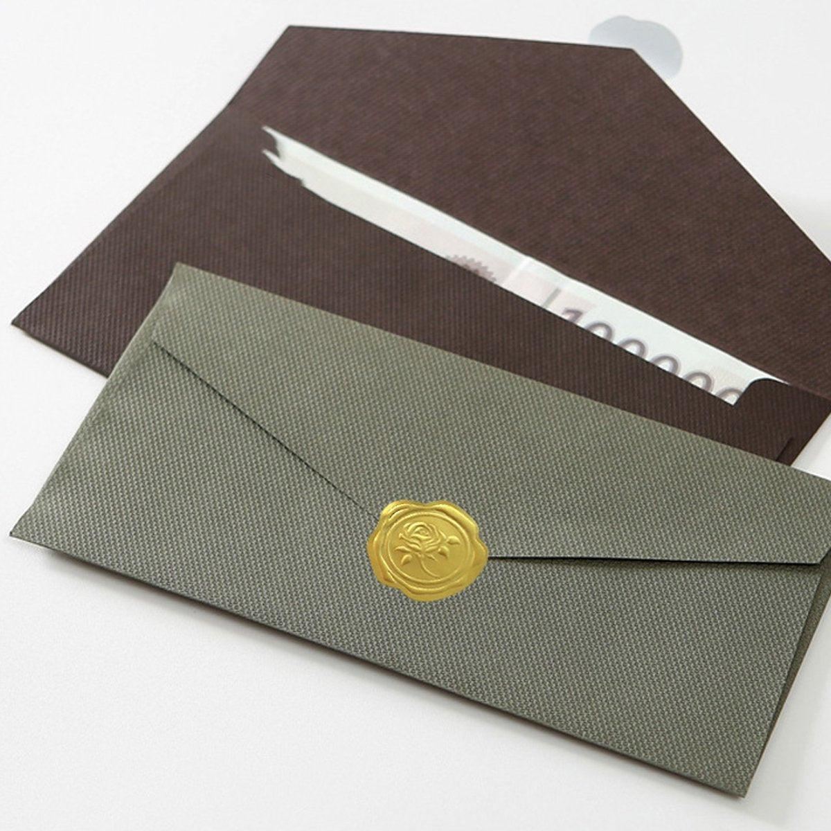 Self-Adhesive Golden Stickers for Packaging 400PCS