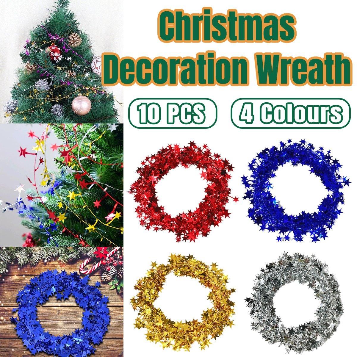 Christmas Decorations Wreath 10PCS