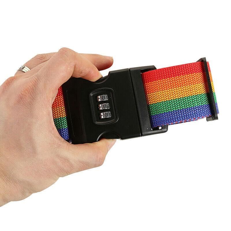 Luggage Strap Nylon Packing Belt 12Colours 1CS