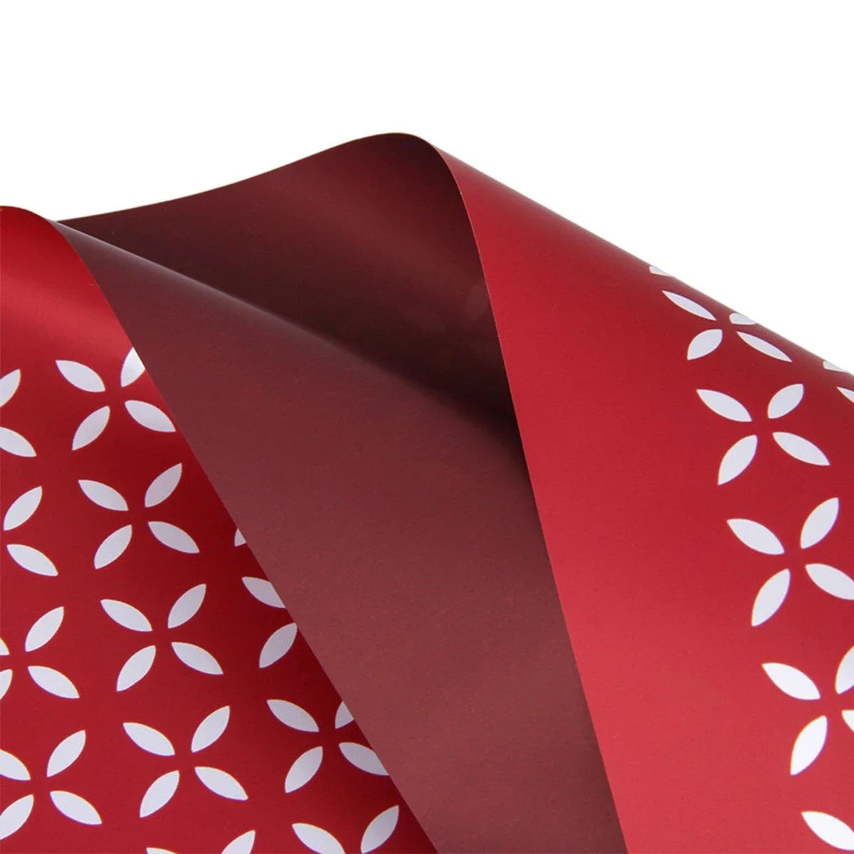 Waterproof Two-Tone Print Wrapping Paper 100PCS