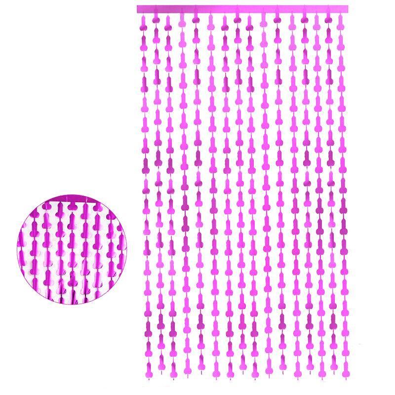 Willy Tinsel Curtain Metalic BackDrop 1PCS