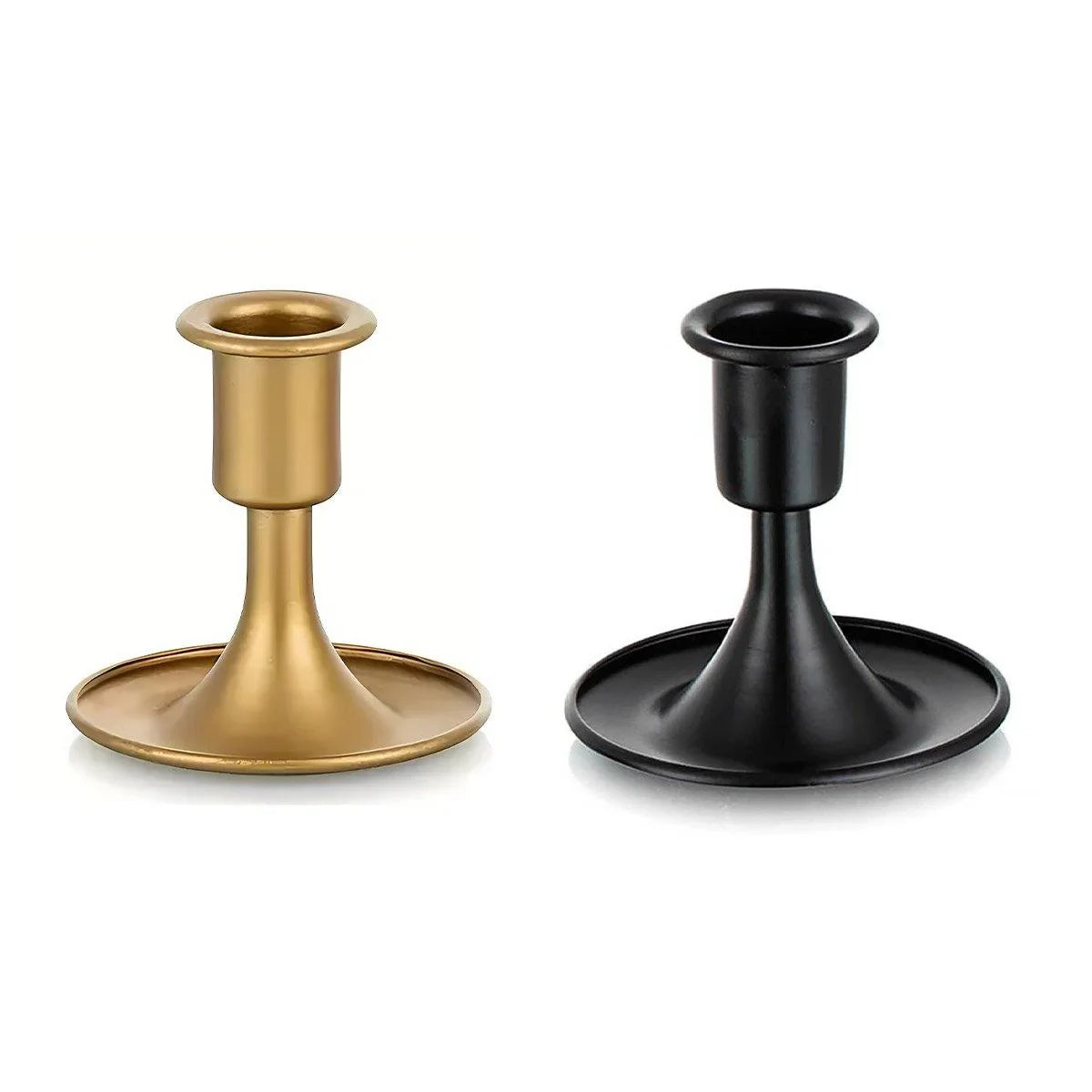 4PCS Candle Holder Ornaments Vintage Candle