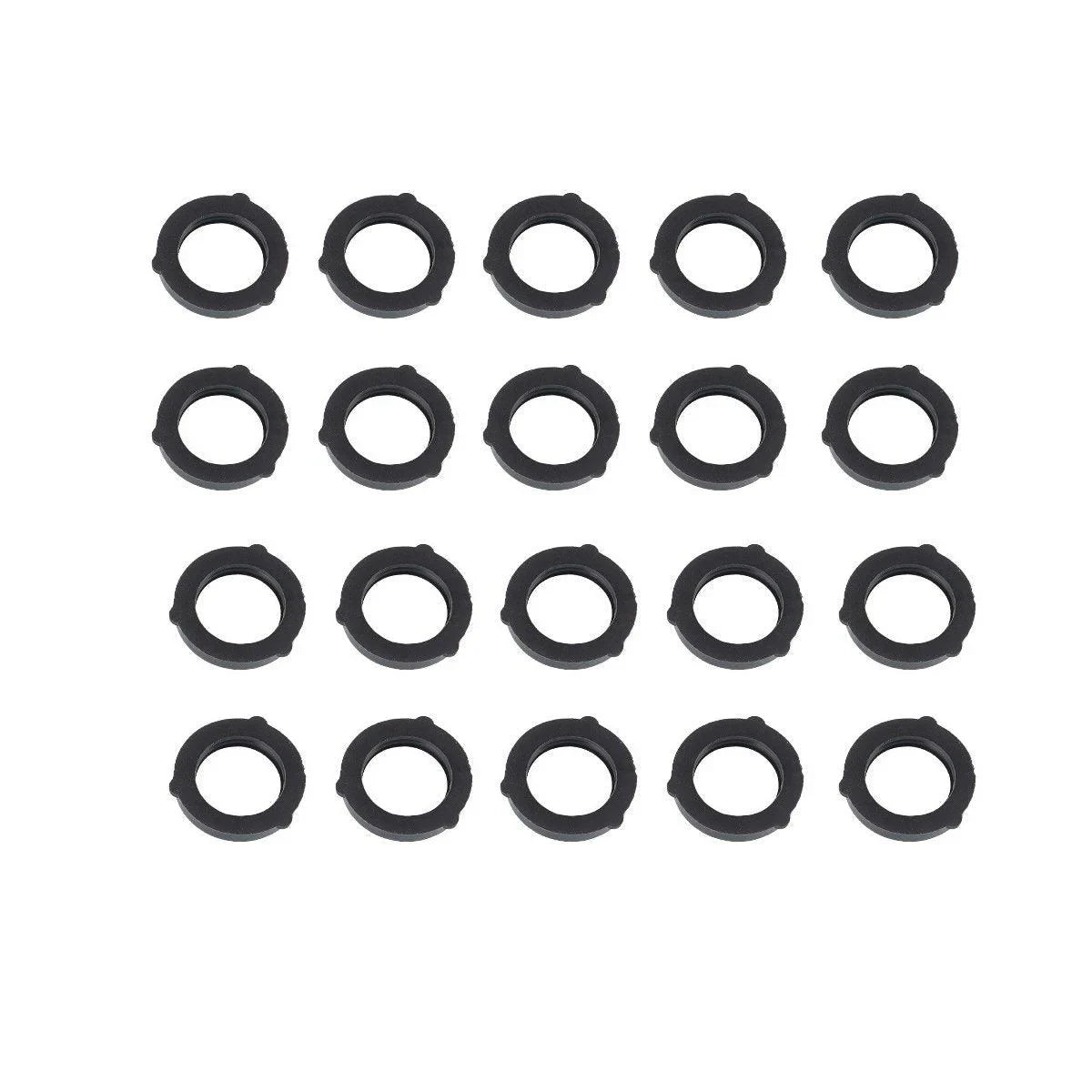 Rubber Gasket Ring Water Leak Proof 100PCS