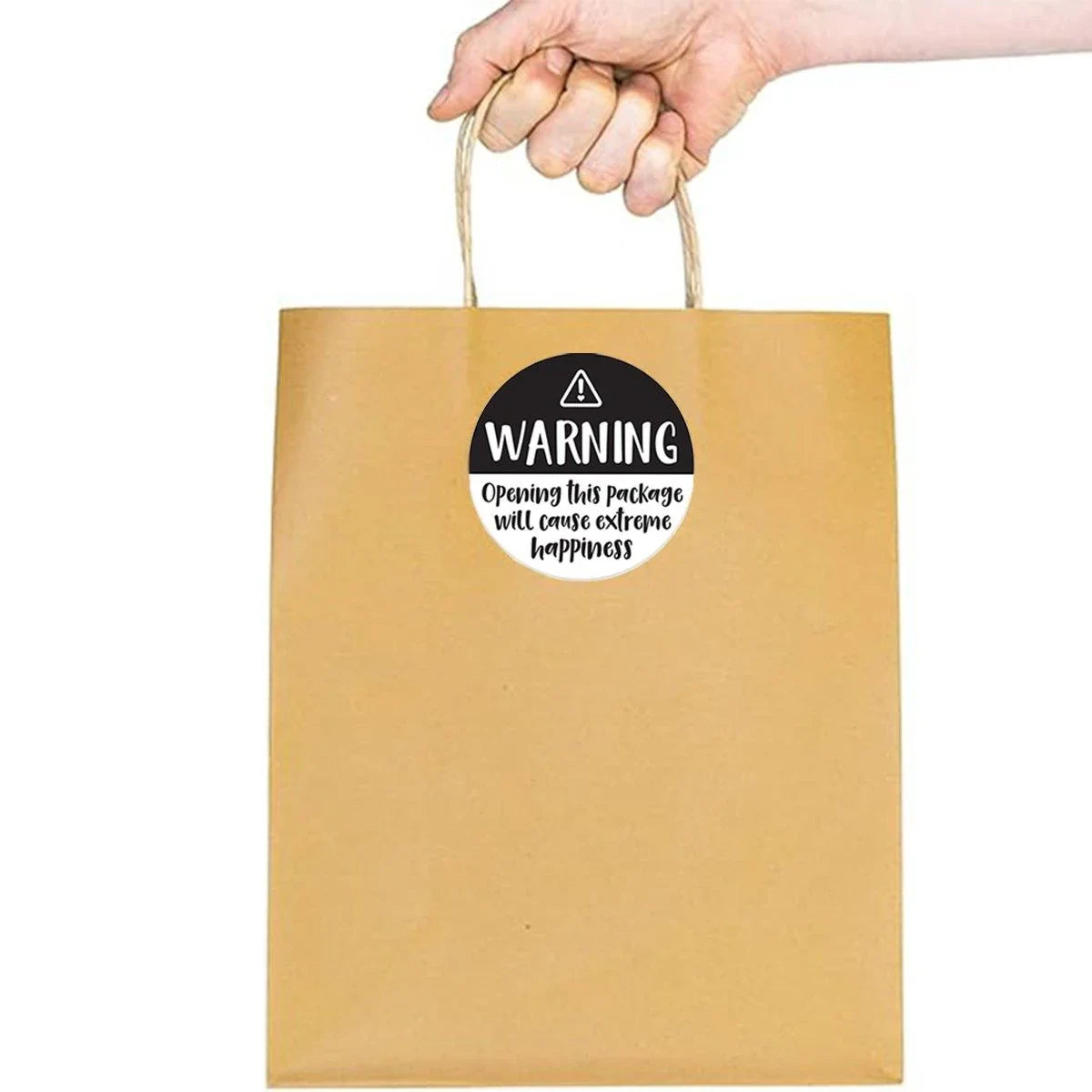 Warning Sticker Safety Stickers 8 Pattern 500PCS